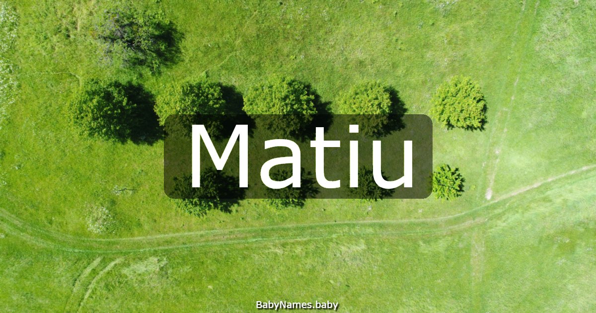 Matiu