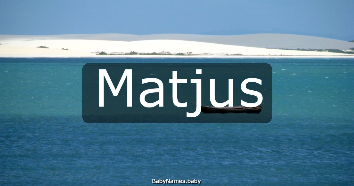 Matjus