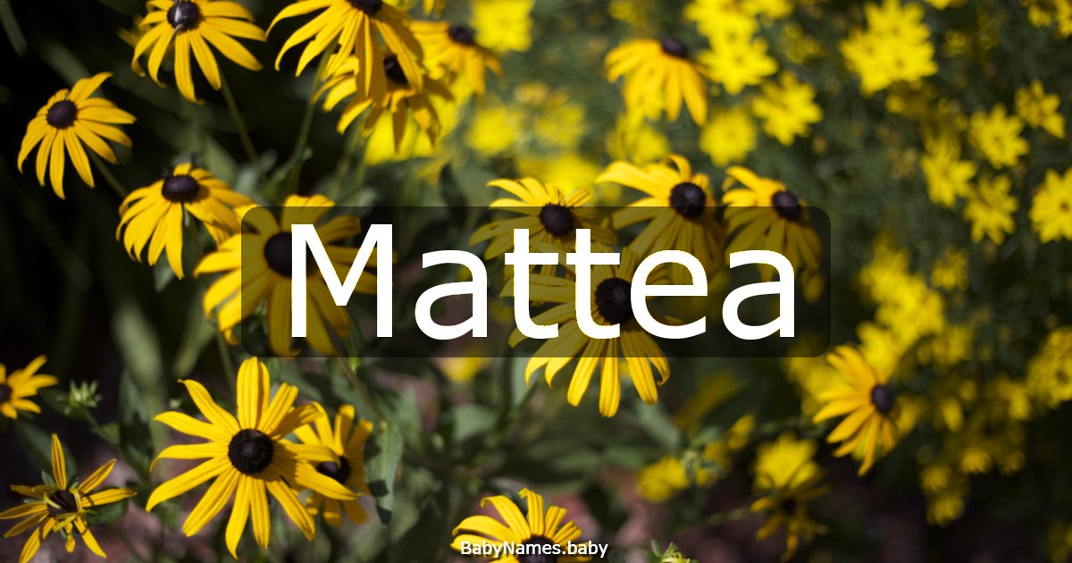 Mattea