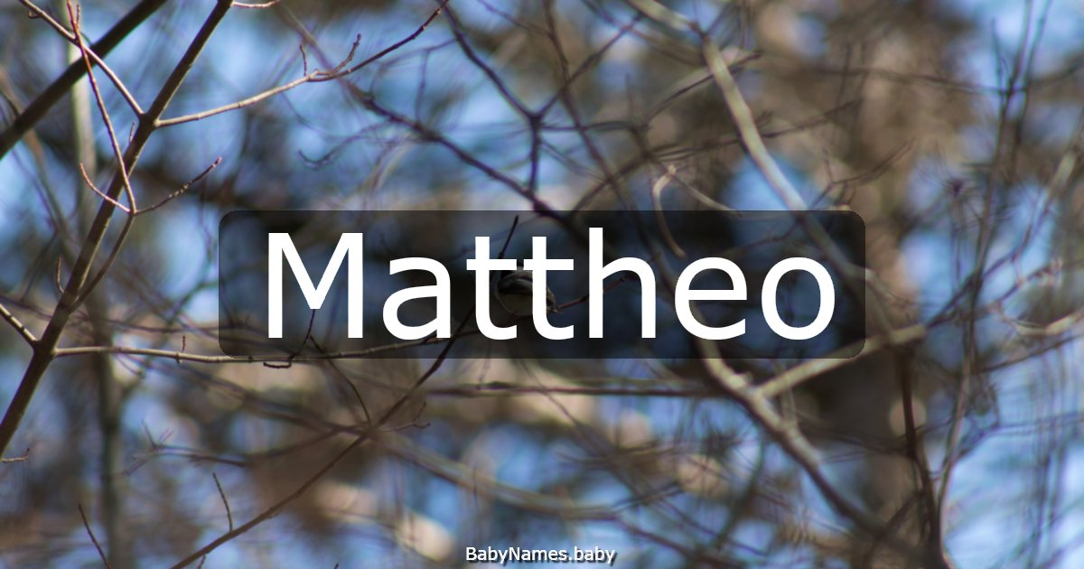 Mattheo