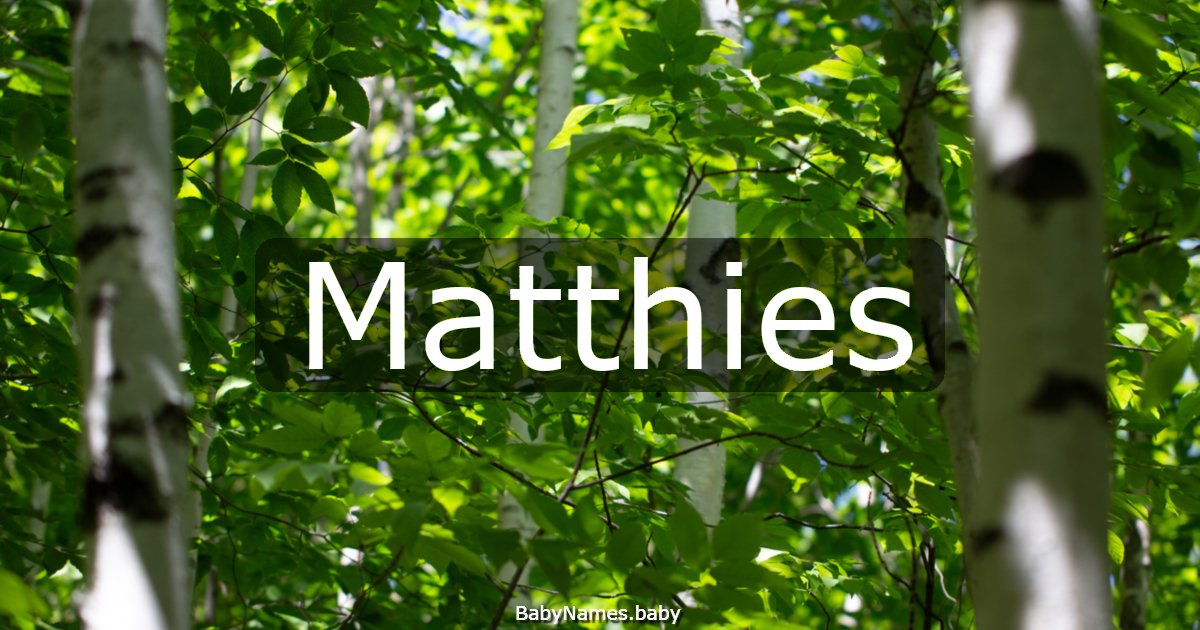 Matthies