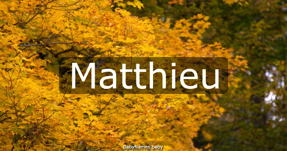 Matthieu