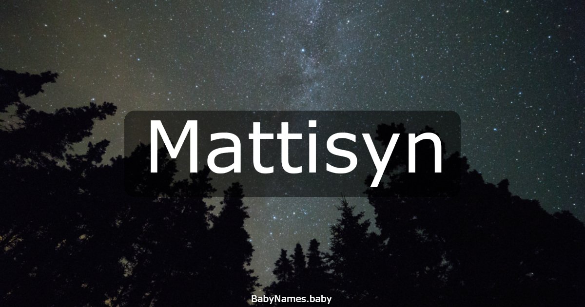 Mattisyn