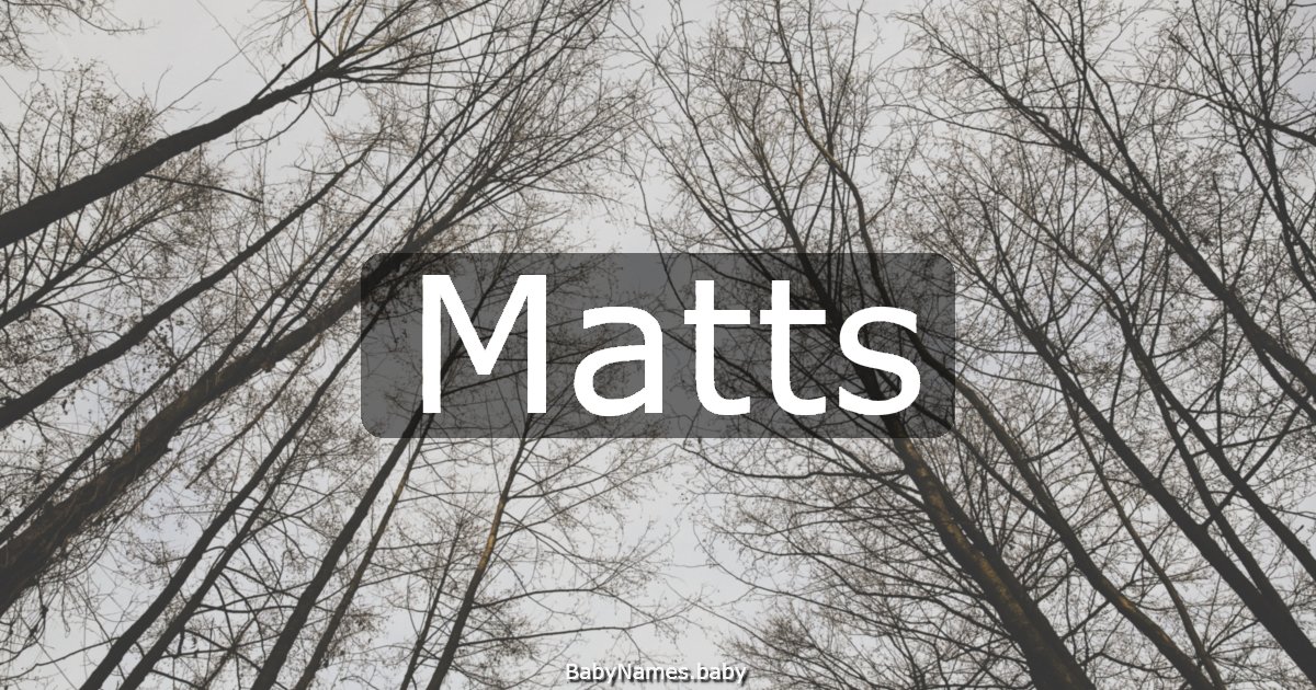 Matts