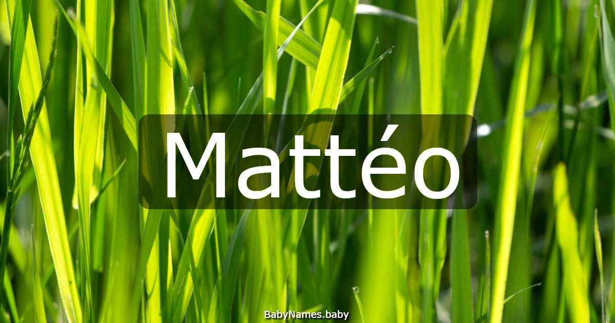 Mattéo