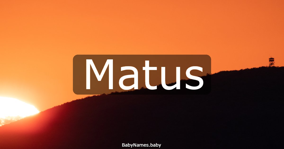 Matus
