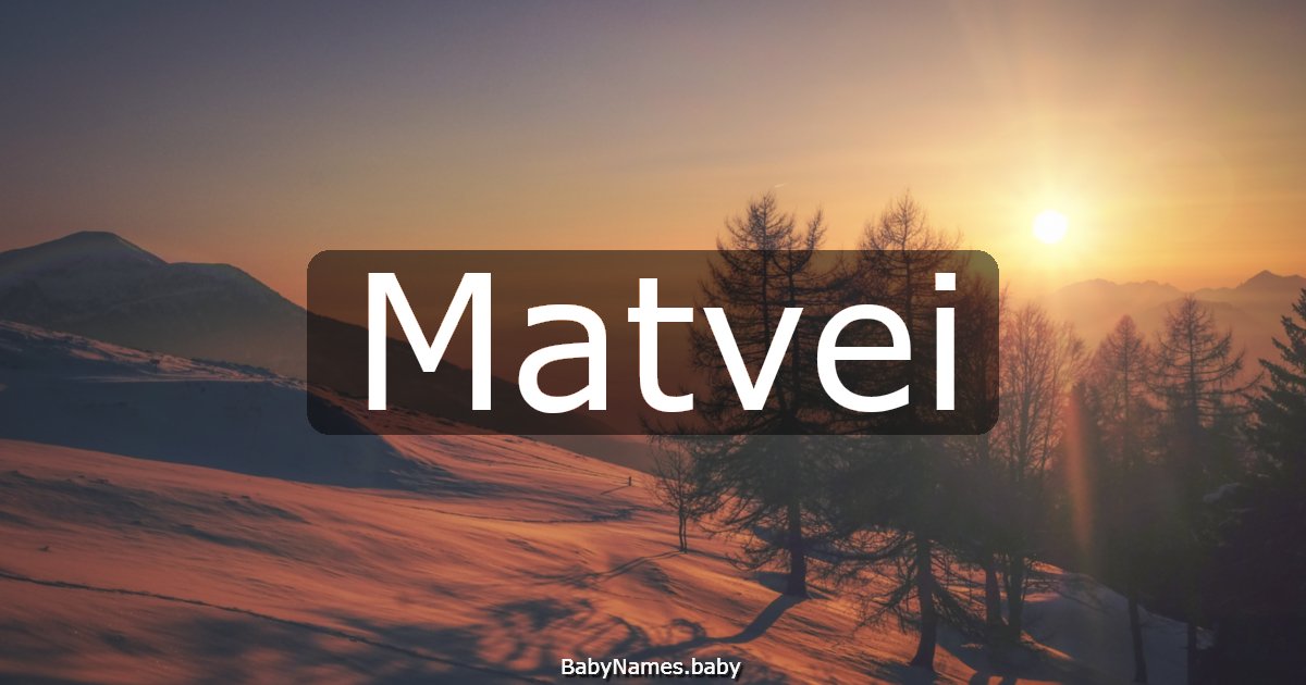 Matvei