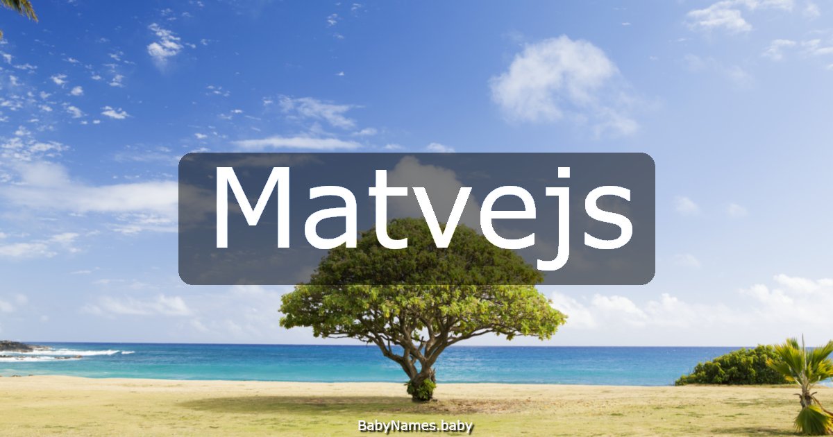 Matvejs