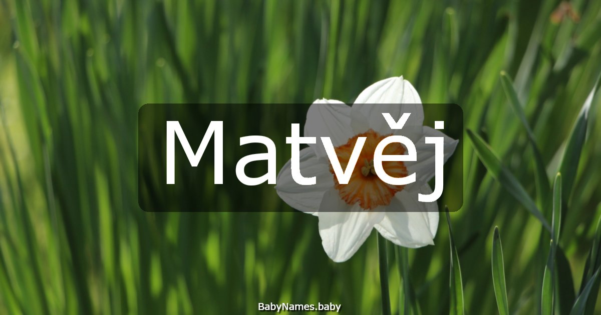 Matvěj