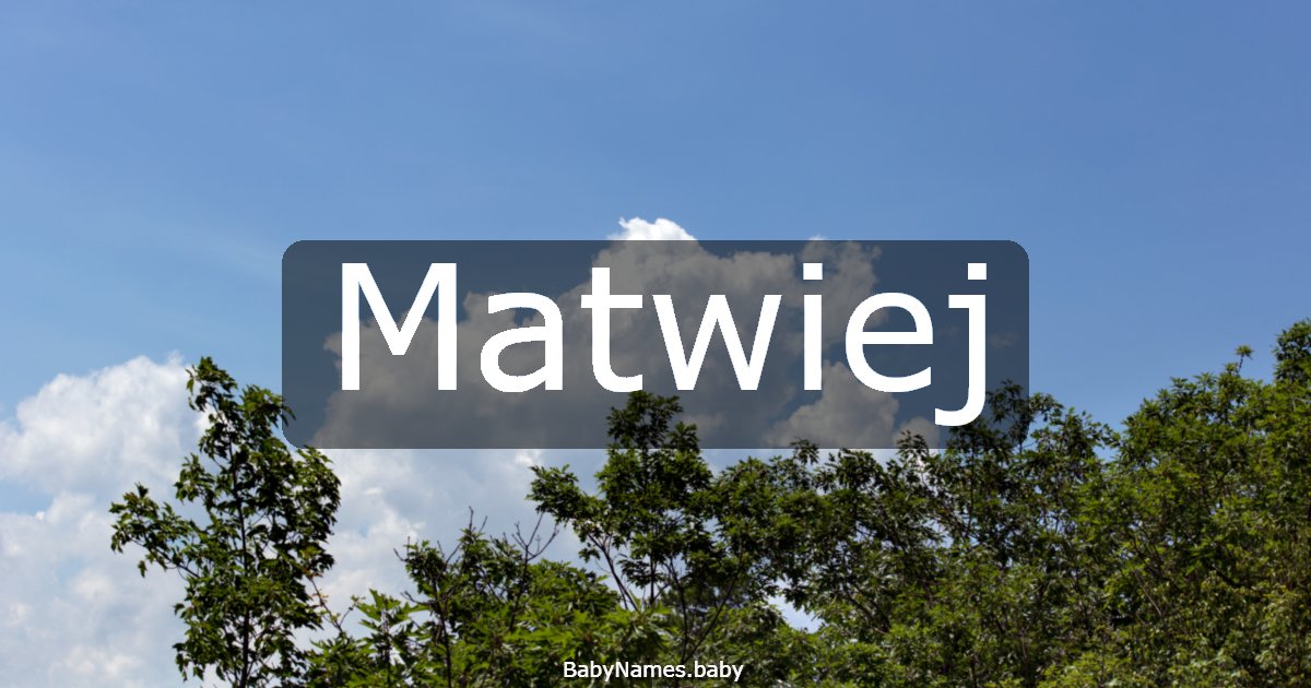 Matwiej