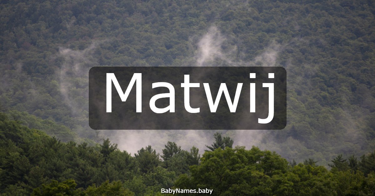 Matwij