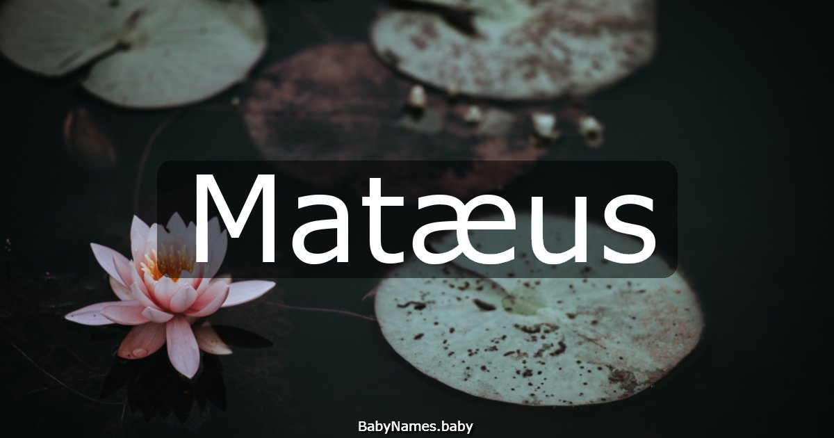 Matæus
