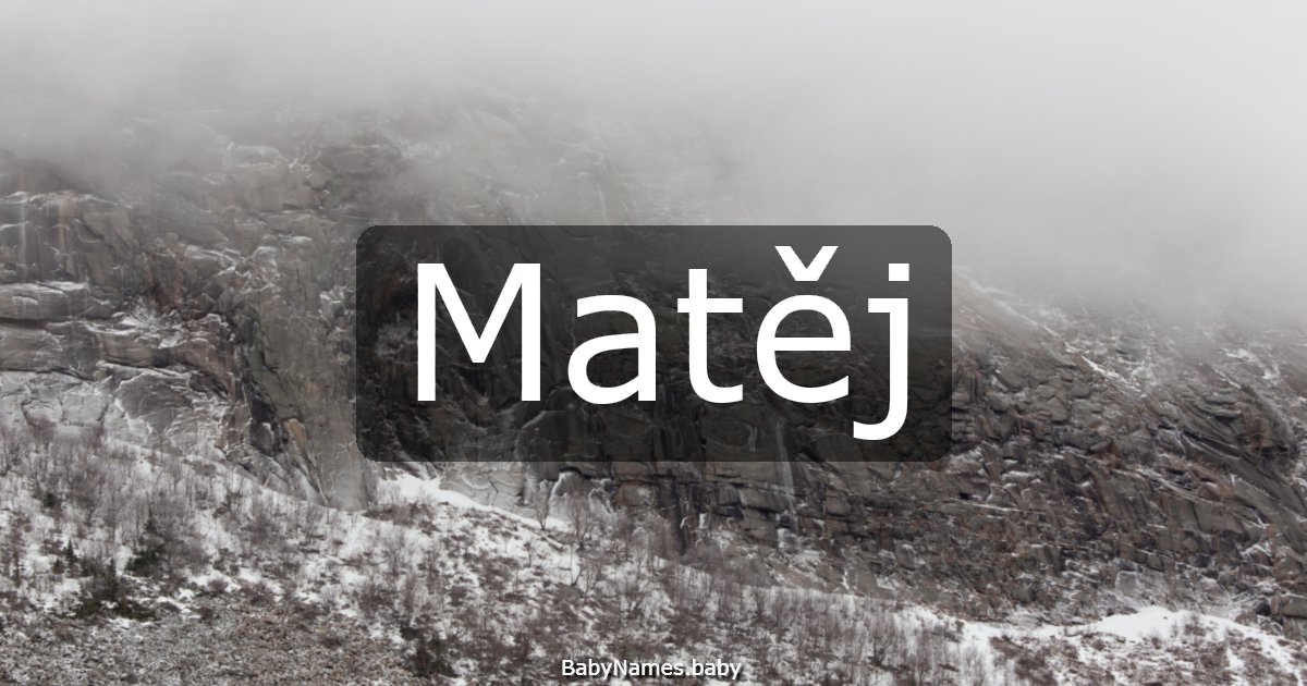 Matěj