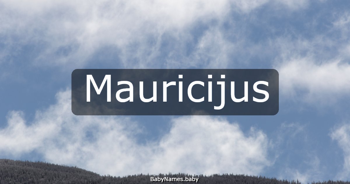 Mauricijus