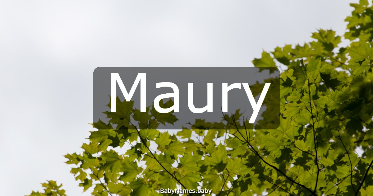 Maury