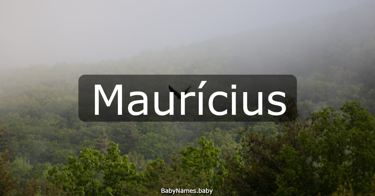 Maurícius