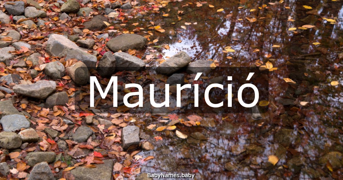 Mauríció