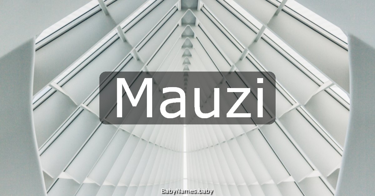 Mauzi