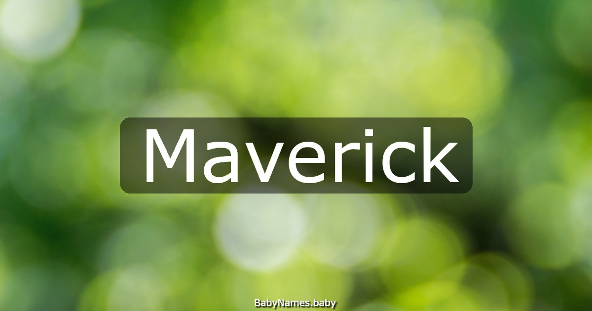 Maverick