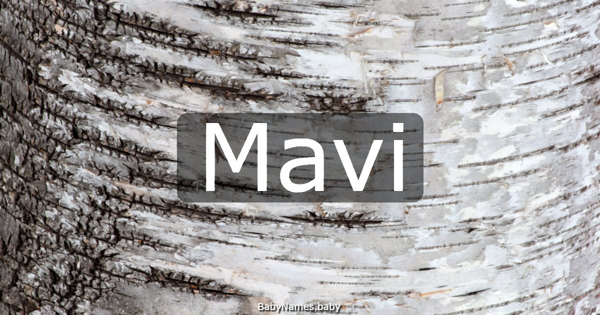 Mavi