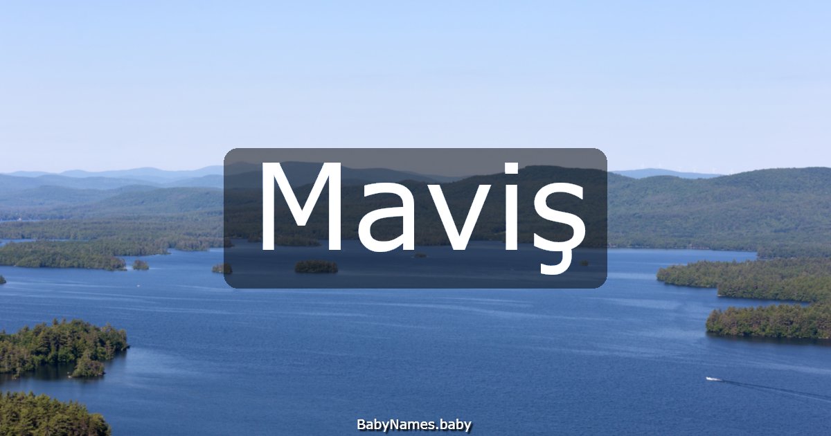 Maviş
