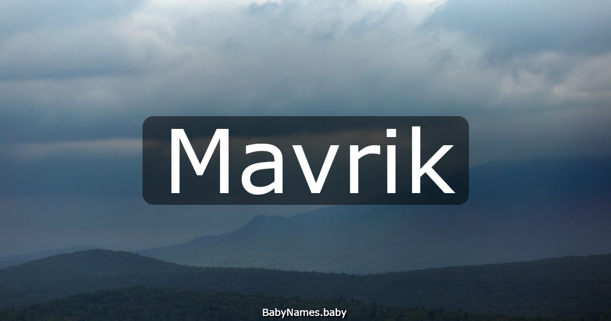 Mavrik