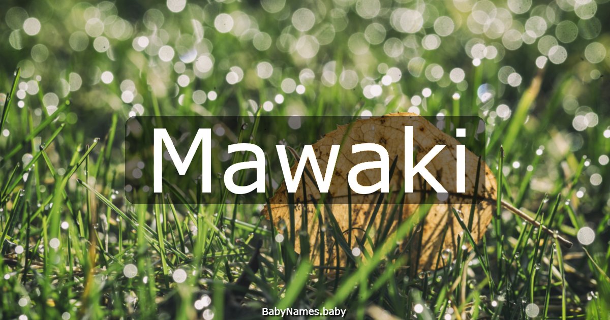 Mawaki