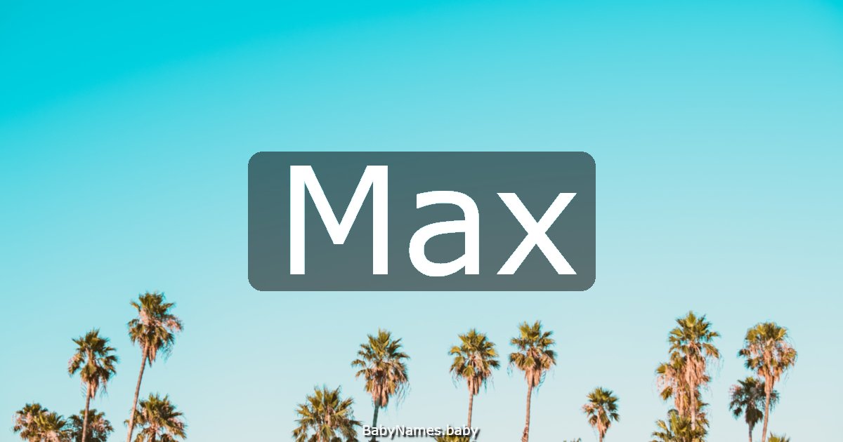 Max