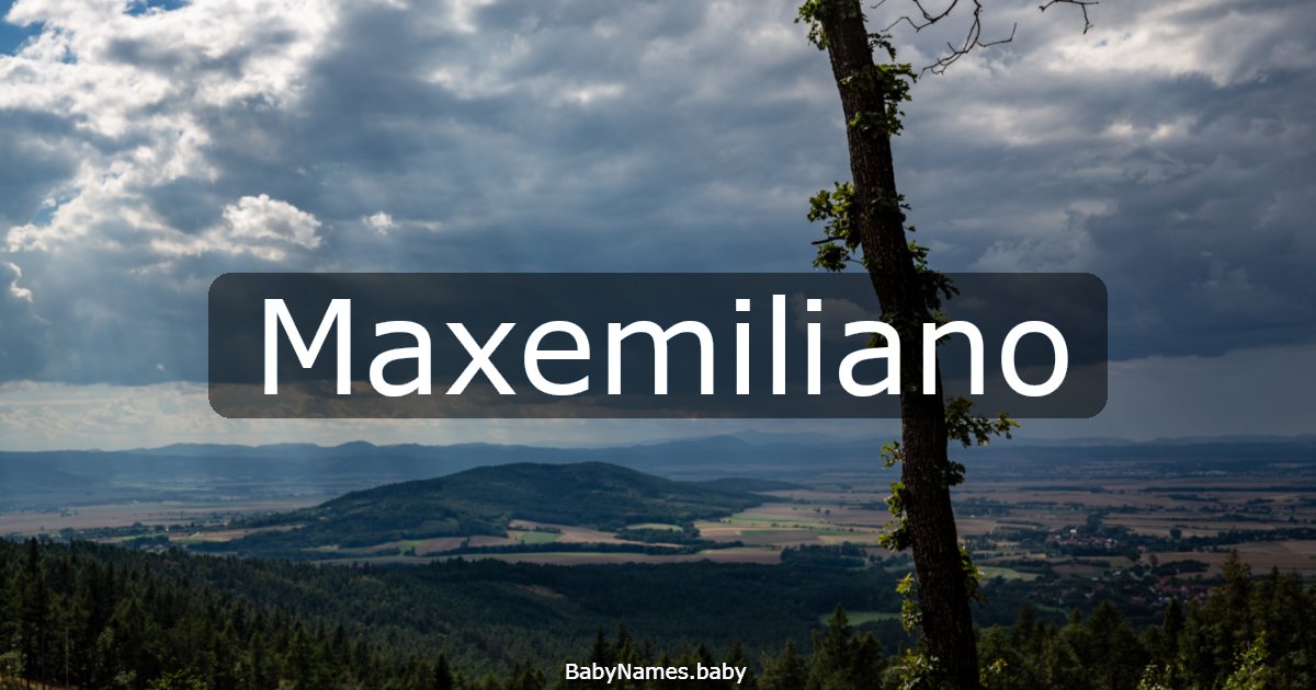 Maxemiliano