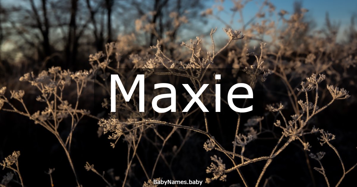 Maxie
