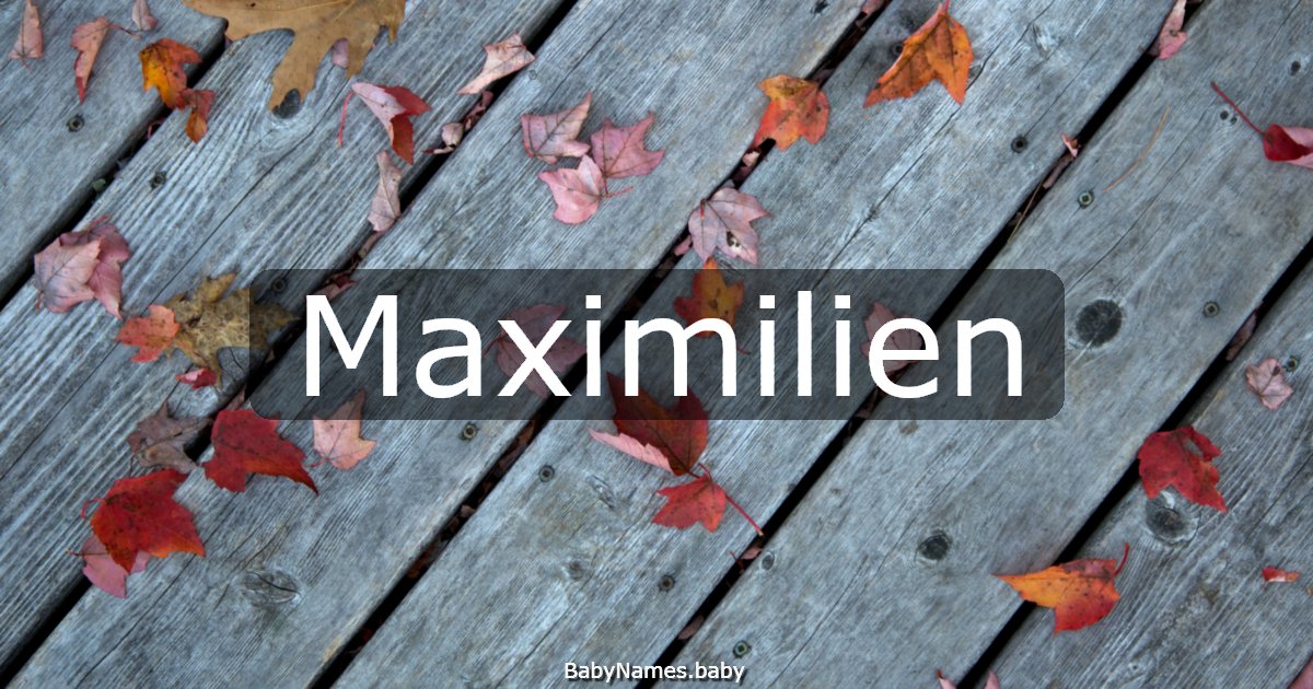 Maximilien