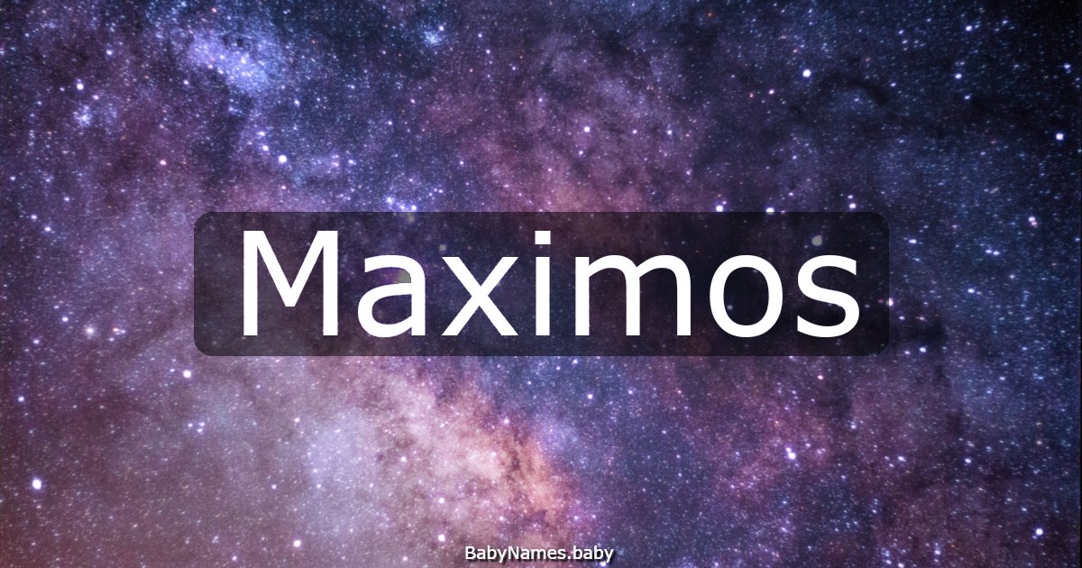 Maximos