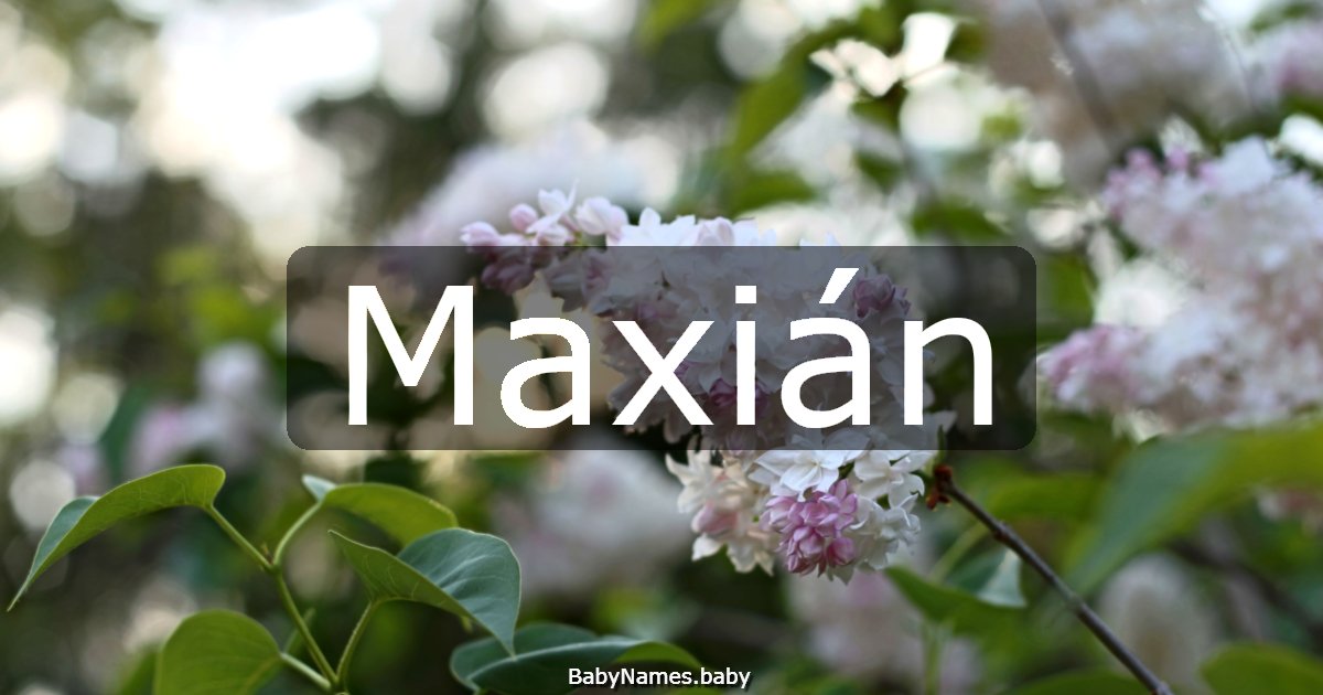 Maxián