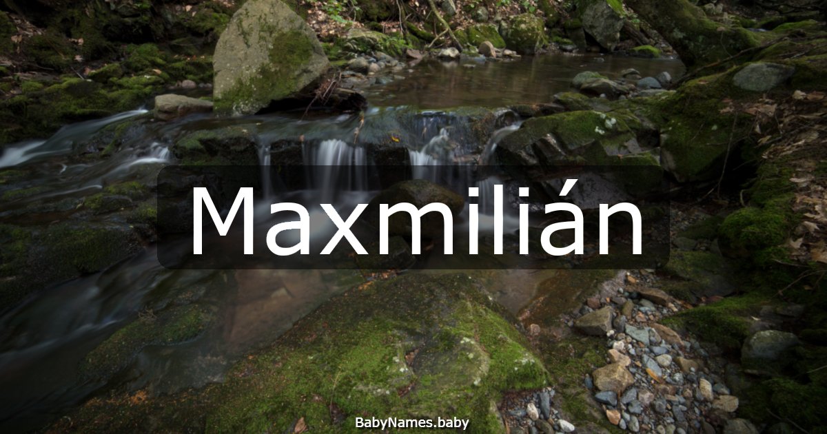 Maxmilián