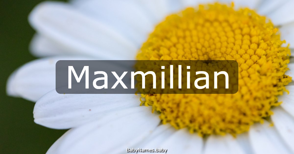 Maxmillian