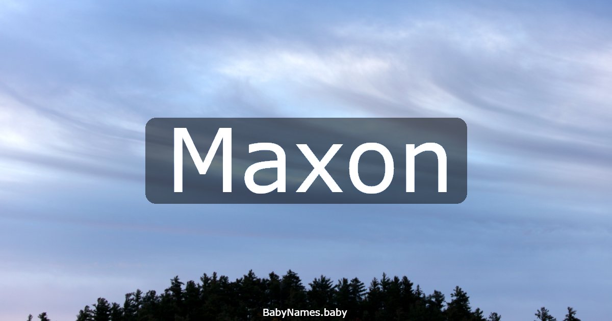 Maxon
