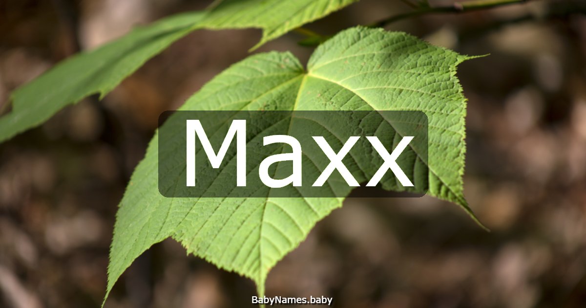 Maxx