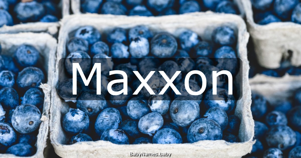 Maxxon