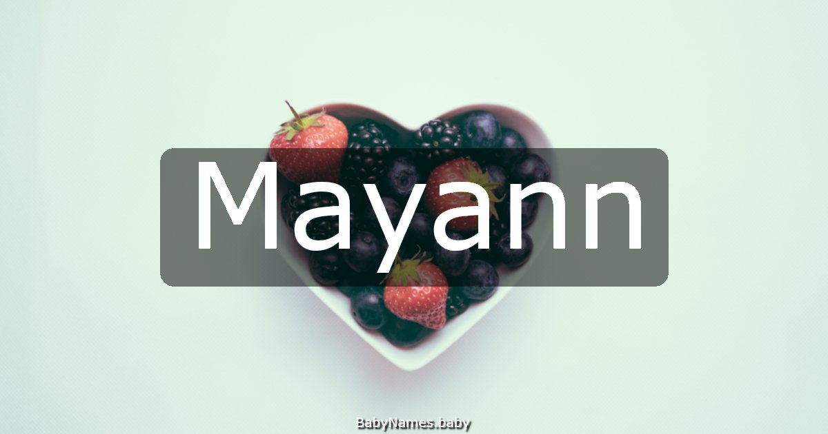 Mayann