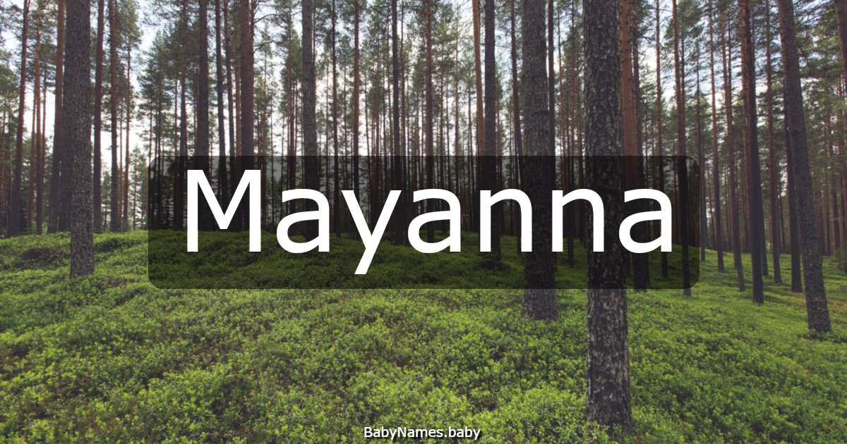 Mayanna