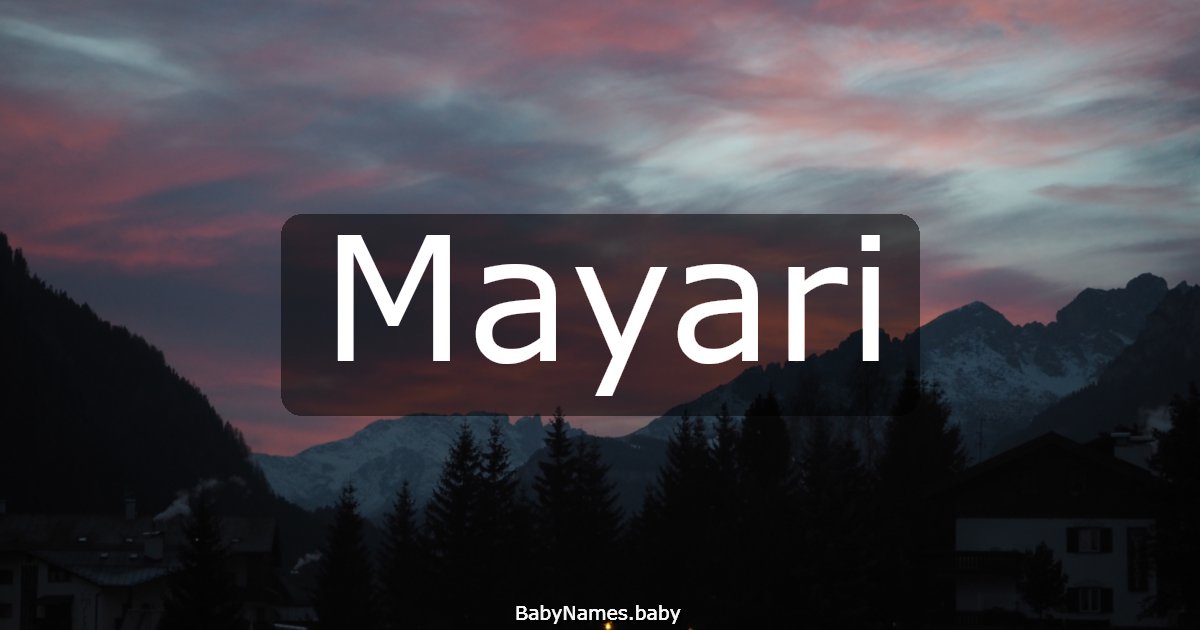 Mayari