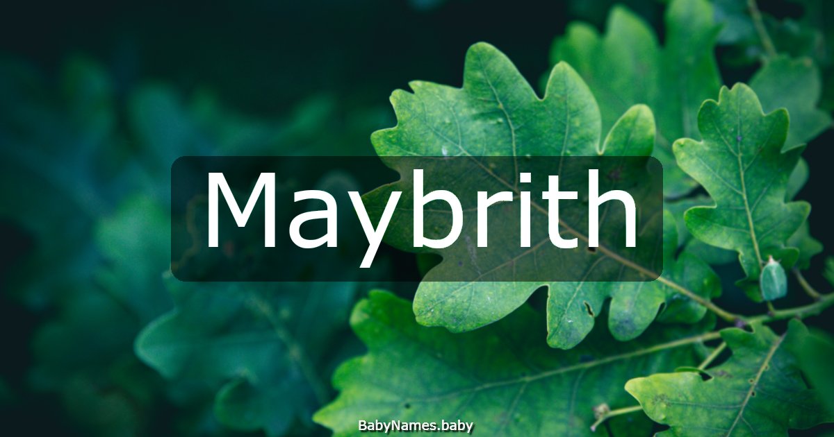 Maybrith
