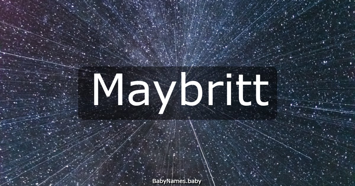 Maybritt