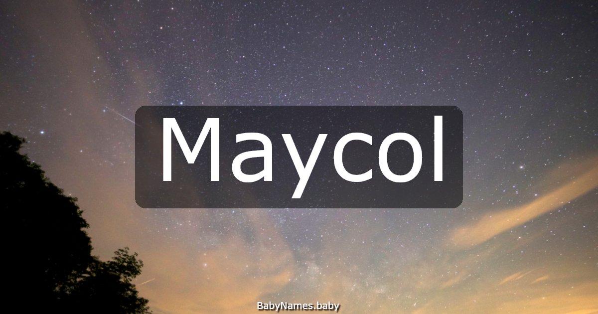 Maycol