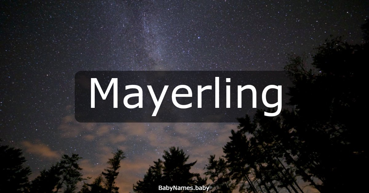 Mayerling
