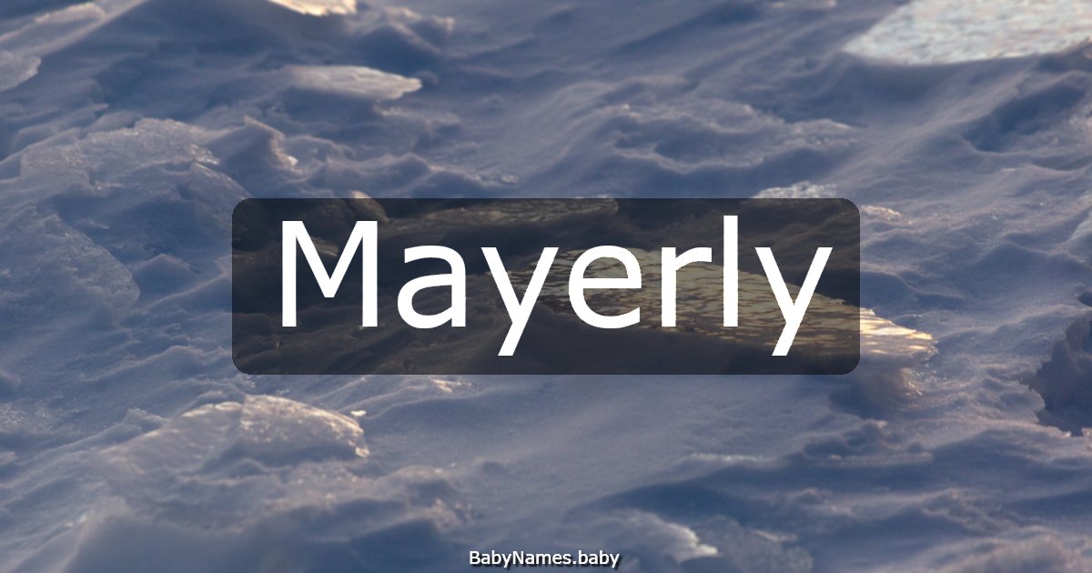 Mayerly