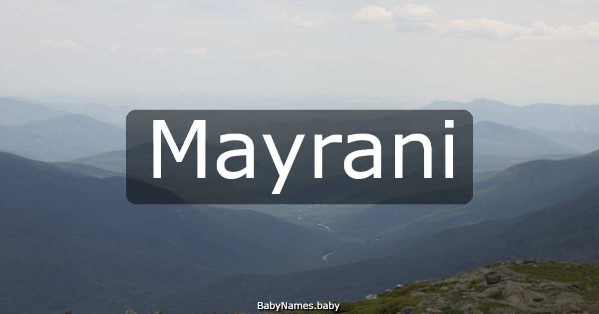 Mayrani