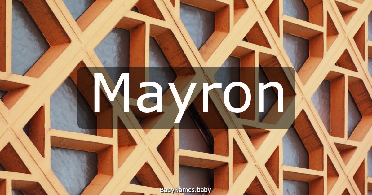 Mayron