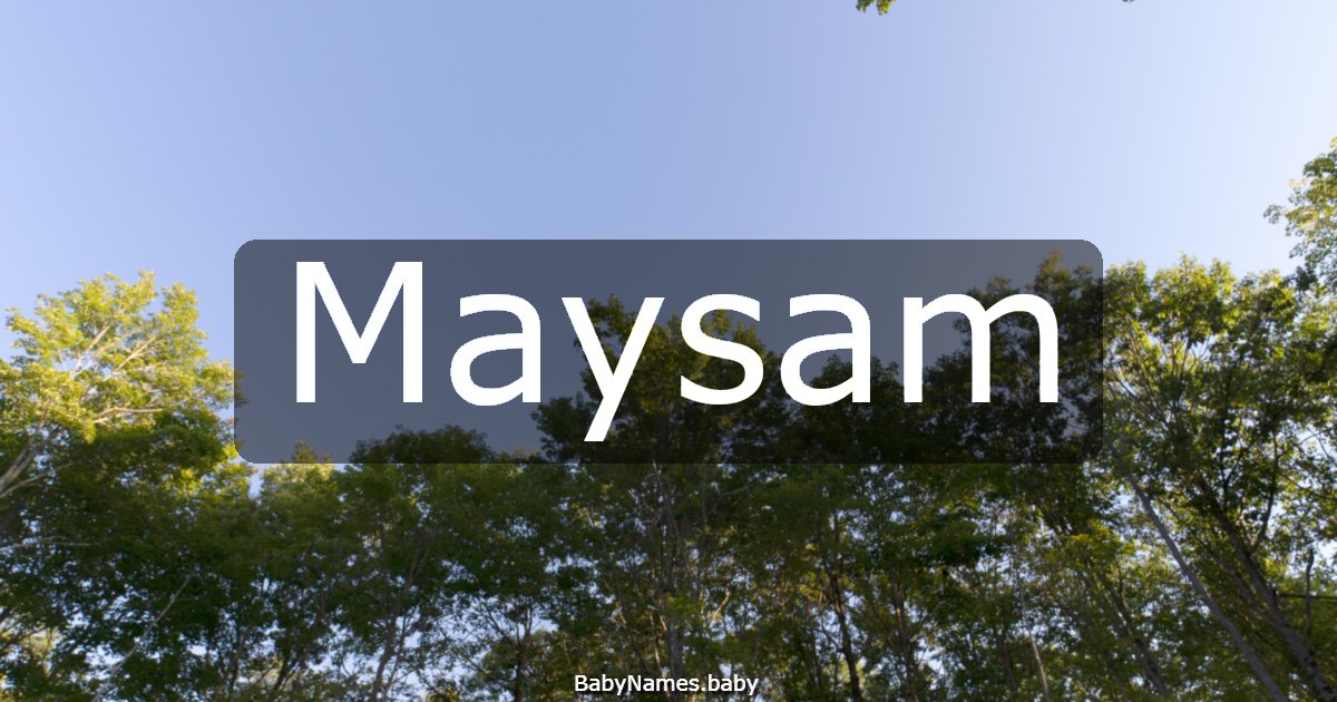 Maysam