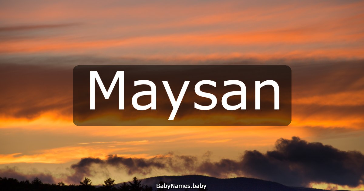 Maysan
